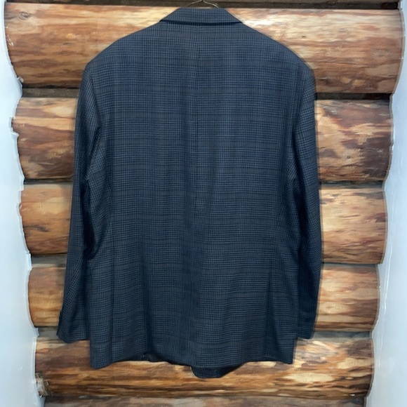 💙Very Nice Vintage Austin Reed Plaid Wool 48L Blazer - Picture 2 of 6
